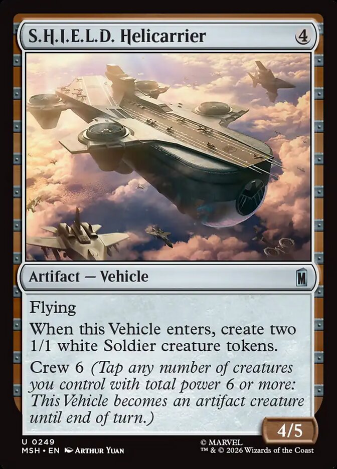 Magic: The Gathering - S.H.I.E.L.D. Helicarrier - Marvel Super Heroes