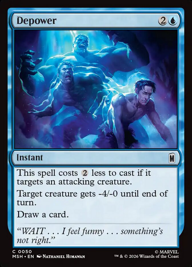 Magic: The Gathering - Depower - Marvel Super Heroes
