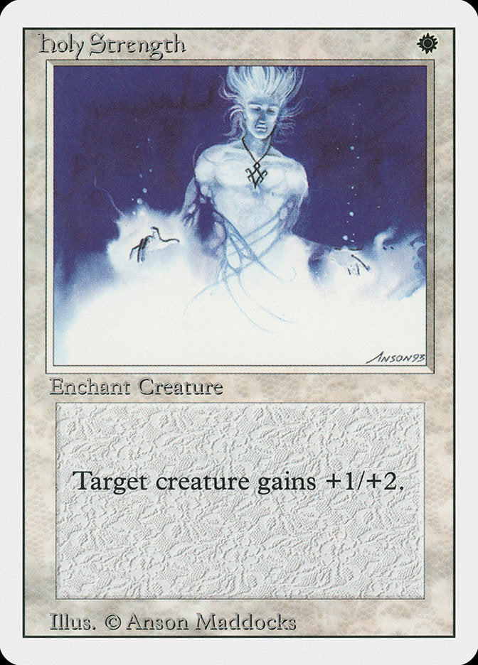 Magic: The Gathering - Holy Strength - Revised