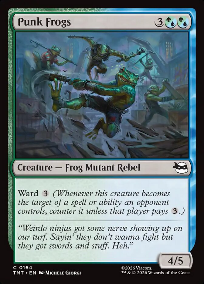 MTG - Punk Frogs - Teenage Mutant Ninja Turtles (SOS)