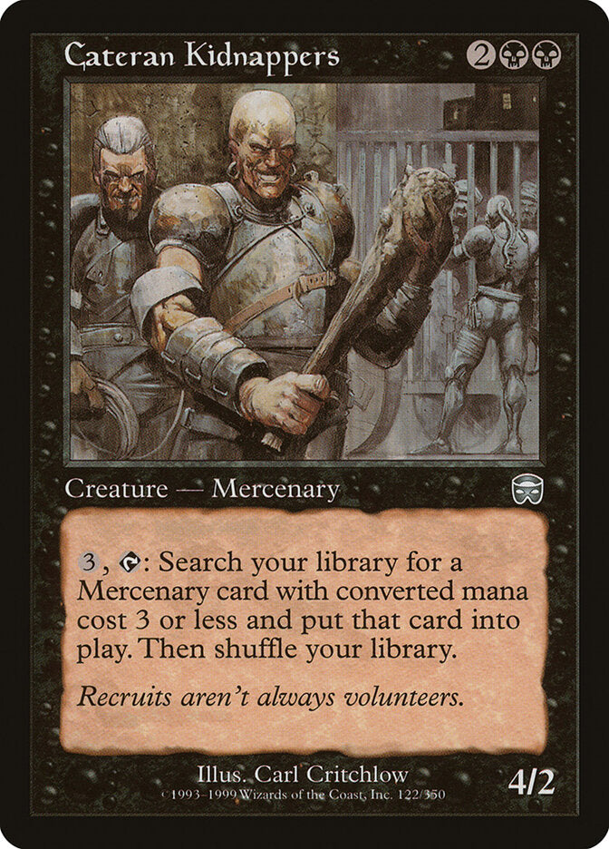 Magic: The Gathering - Cateran Kidnappers - Mercadian Masques