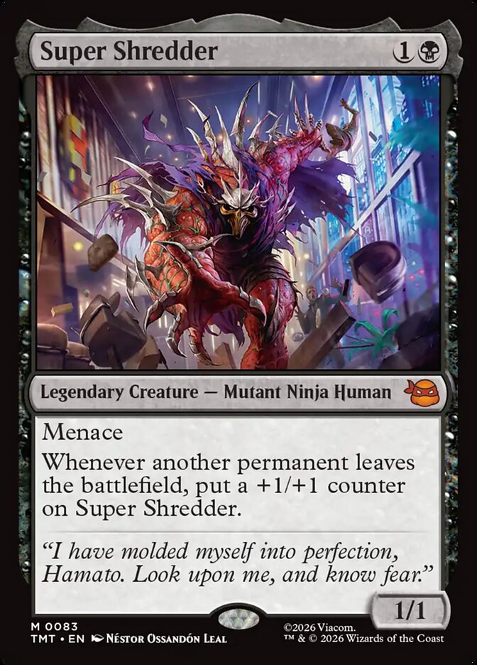 MTG - Super Shredder - Teenage Mutant Ninja Turtles (SOS)