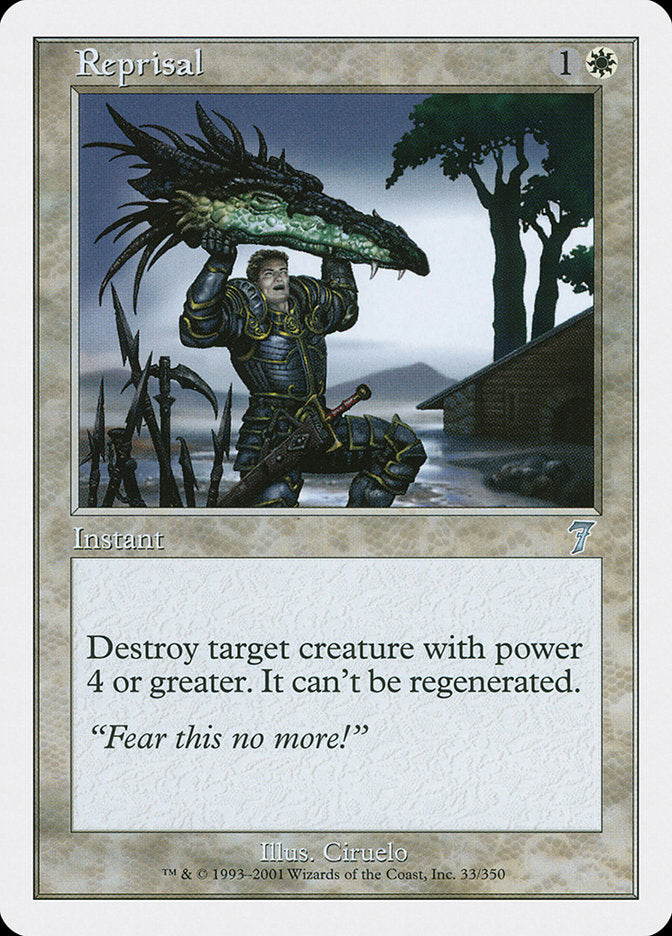 Magic: The Gathering - Reprisal - Seventh Edition