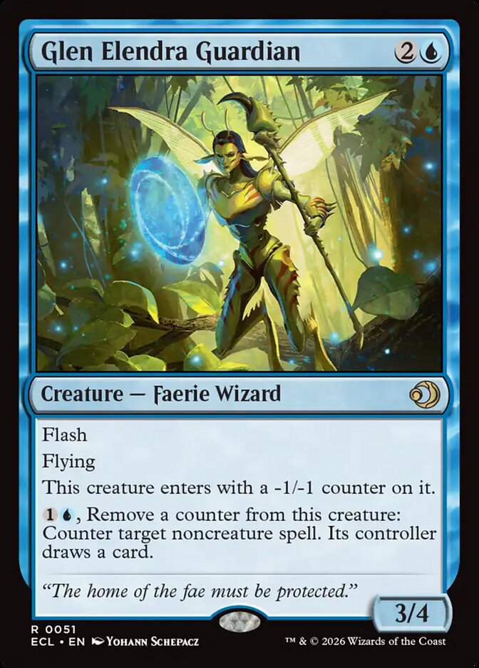 MTG - Glen Elendra Guardian - Lorwyn Eclipsed (SOS)