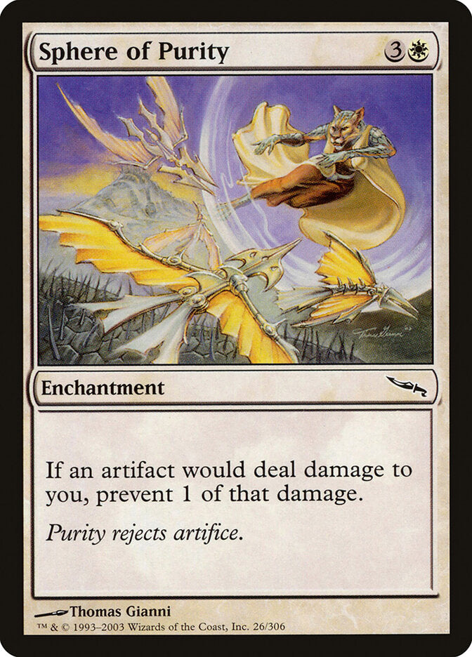 Magic: The Gathering - Sphere of Purity - Mirrodin