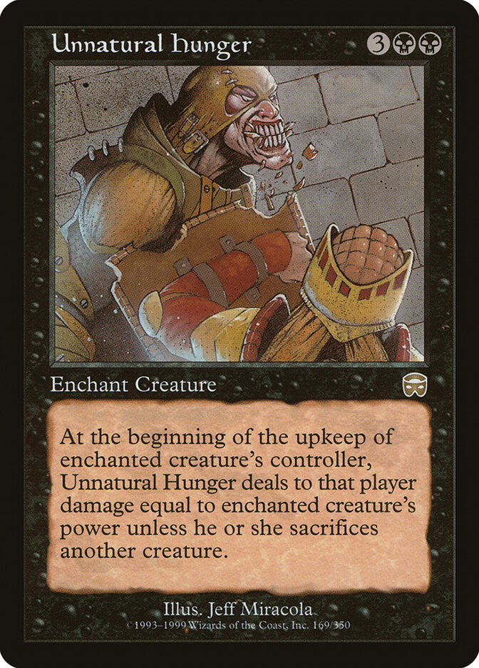 Magic: The Gathering - Unnatural Hunger - Mercadian Masques