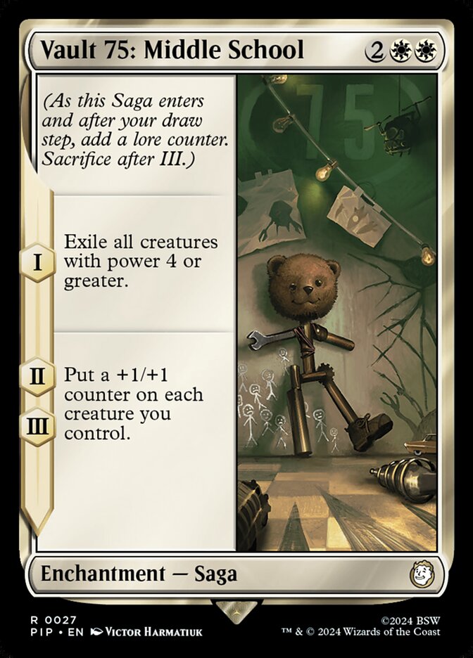 Magic: The Gathering - Vault 75: Middle School - Fallout