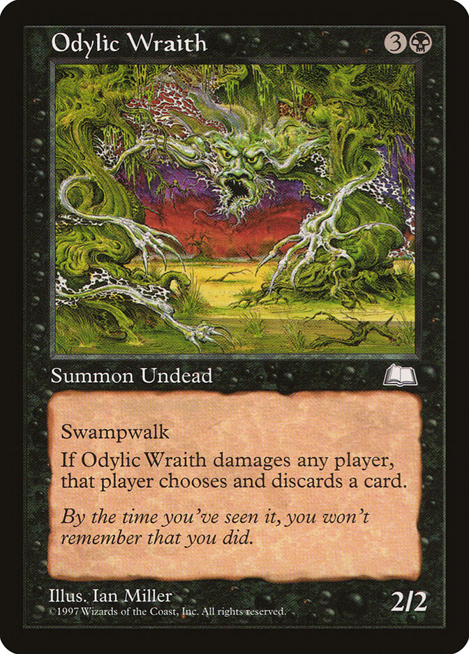 Magic: The Gathering - Odylic Wraith - Weatherlight