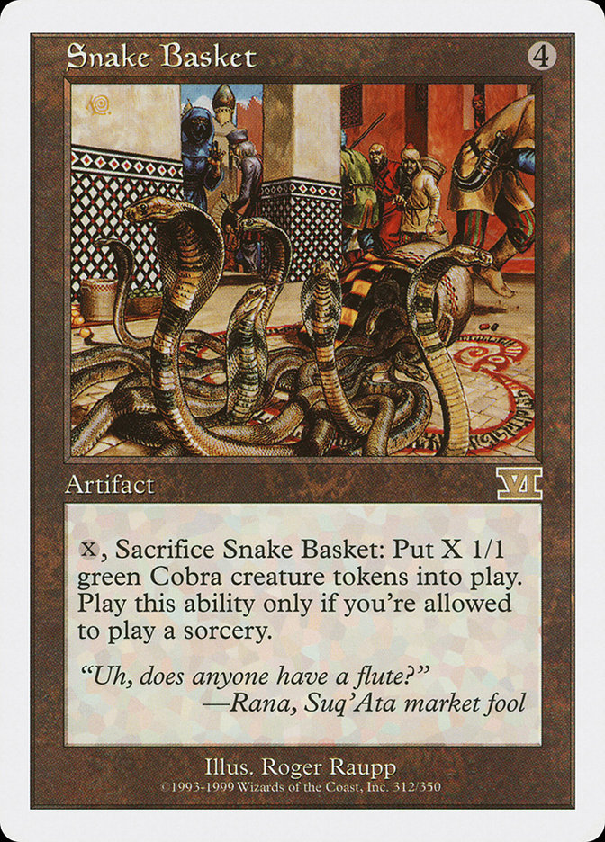 Magic: The Gathering - Snake Basket - Sixth Edition