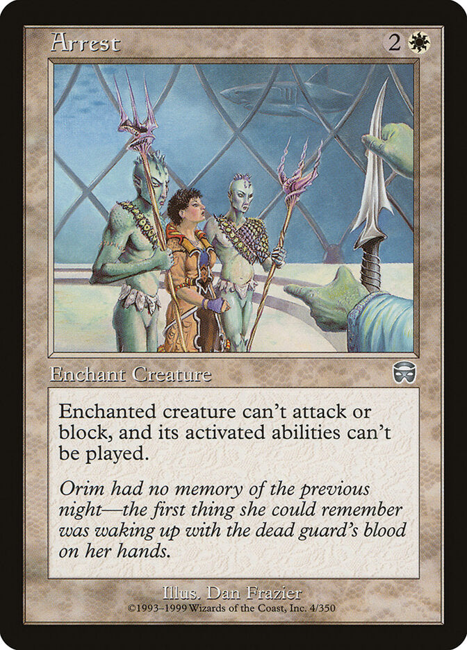 Magic: The Gathering - Arrest - Mercadian Masques