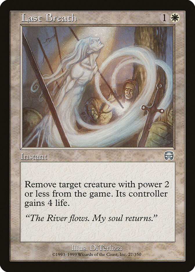 Magic: The Gathering - Last Breath - Mercadian Masques