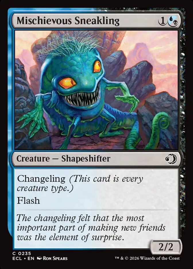 MTG - Mischievous Sneakling - Lorwyn Eclipsed (SOS)