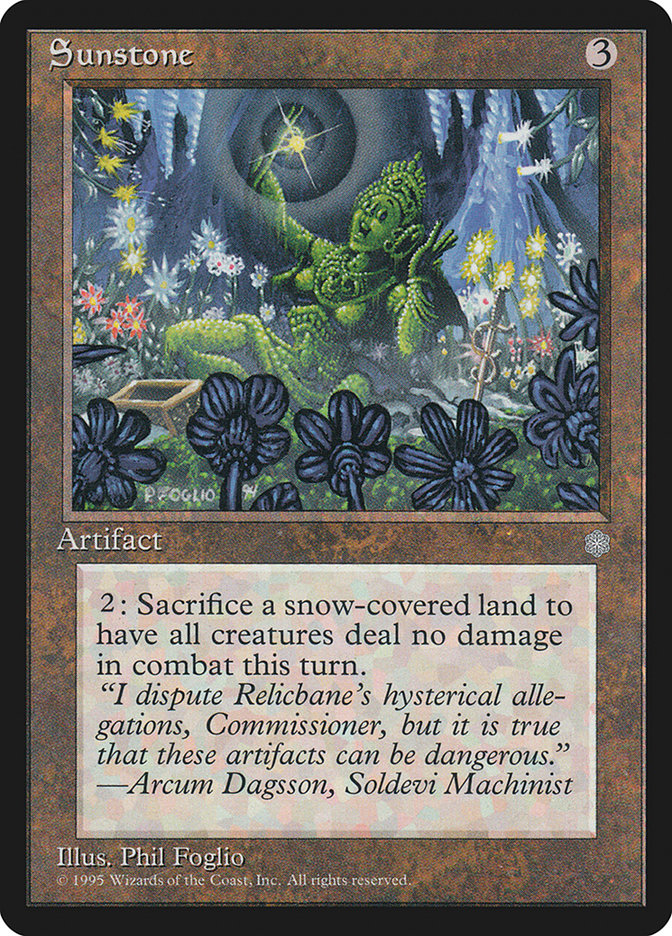 Magic: The Gathering - Sunstone - Ice Age