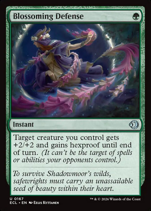 MTG - Blossoming Defense - Lorwyn Eclipsed (SOS)