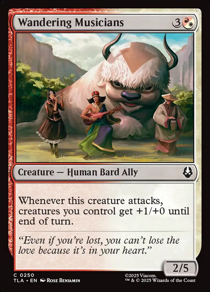 Magic: The Gathering - Wandering Musicians - Avatar: The Last Airbender