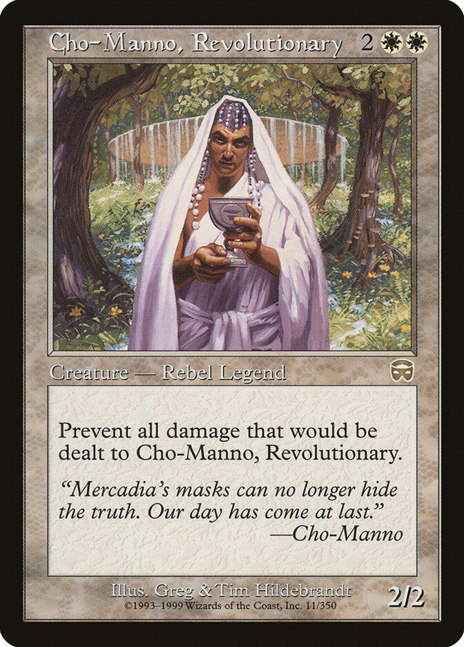 Magic: The Gathering - Cho-Manno, Revolutionary - Mercadian Masques