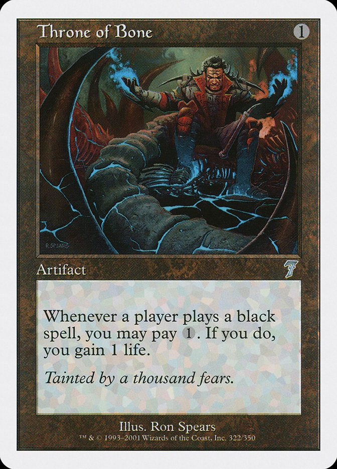 Magic: The Gathering - Throne of Bone - Seventh Edition