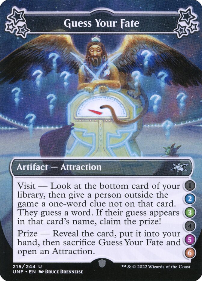 MTG - Guess Your Fate - Unfinity (SOS)