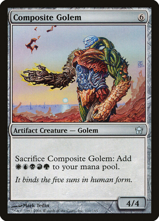 Magic: The Gathering - Composite Golem - 5th Dawn