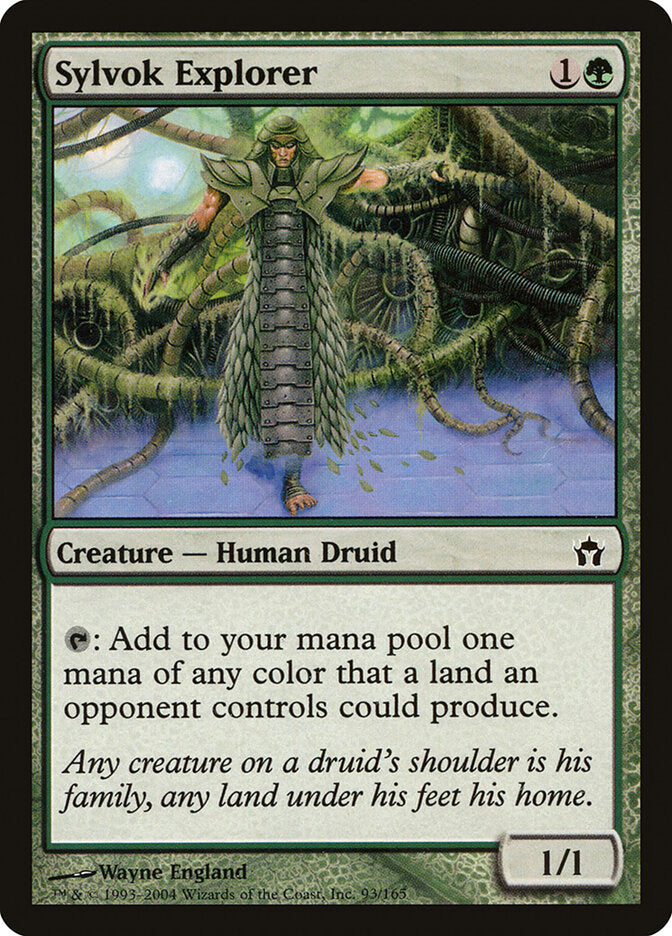 Magic: The Gathering - Sylvok Explorer - 5th Dawn