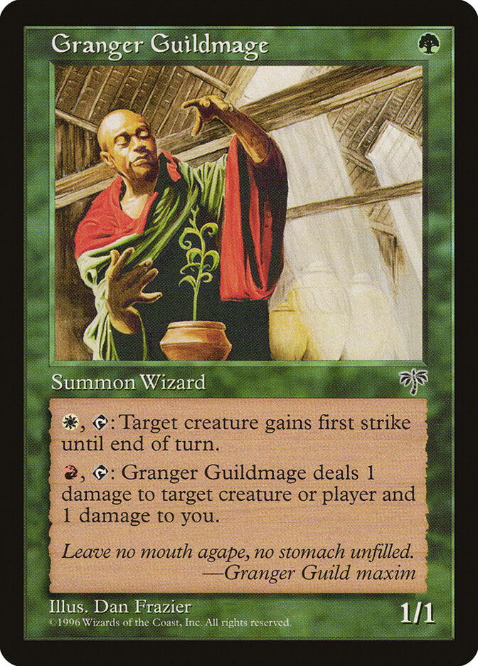 Magic: The Gathering - Granger Guildmage - Mirage