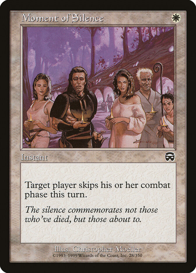 Magic: The Gathering - Moment of Silence - Mercadian Masques
