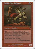 Magic: The Gathering - Goblin Elite Infantry - Seventh Edition