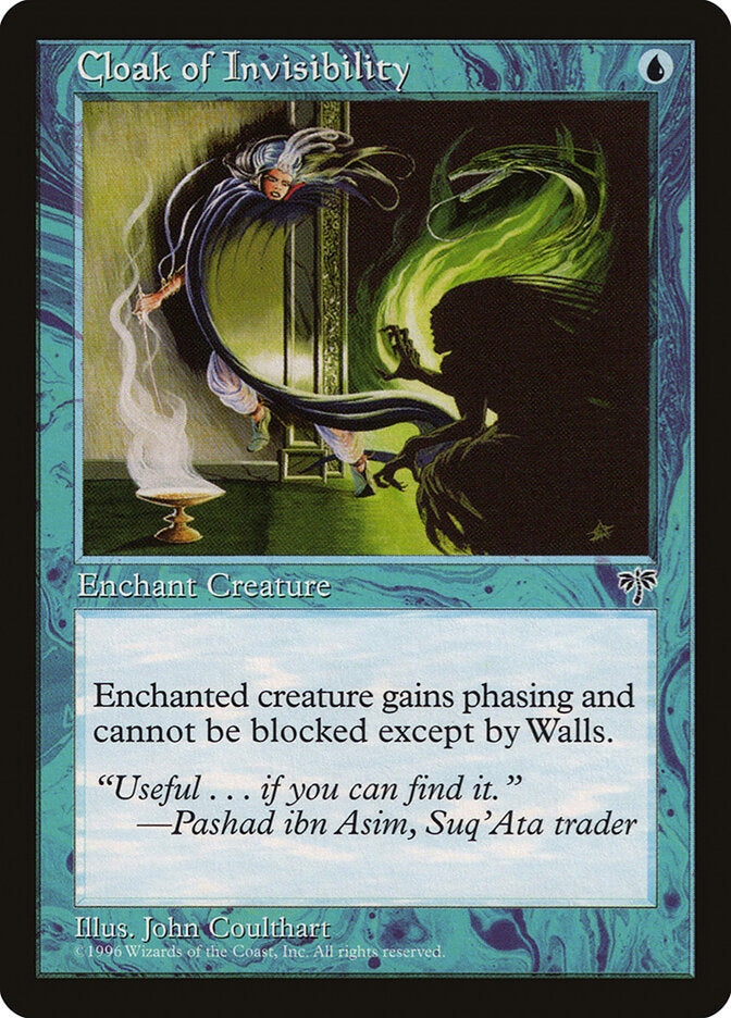 Magic: The Gathering - Cloak of Invisibility - Mirage