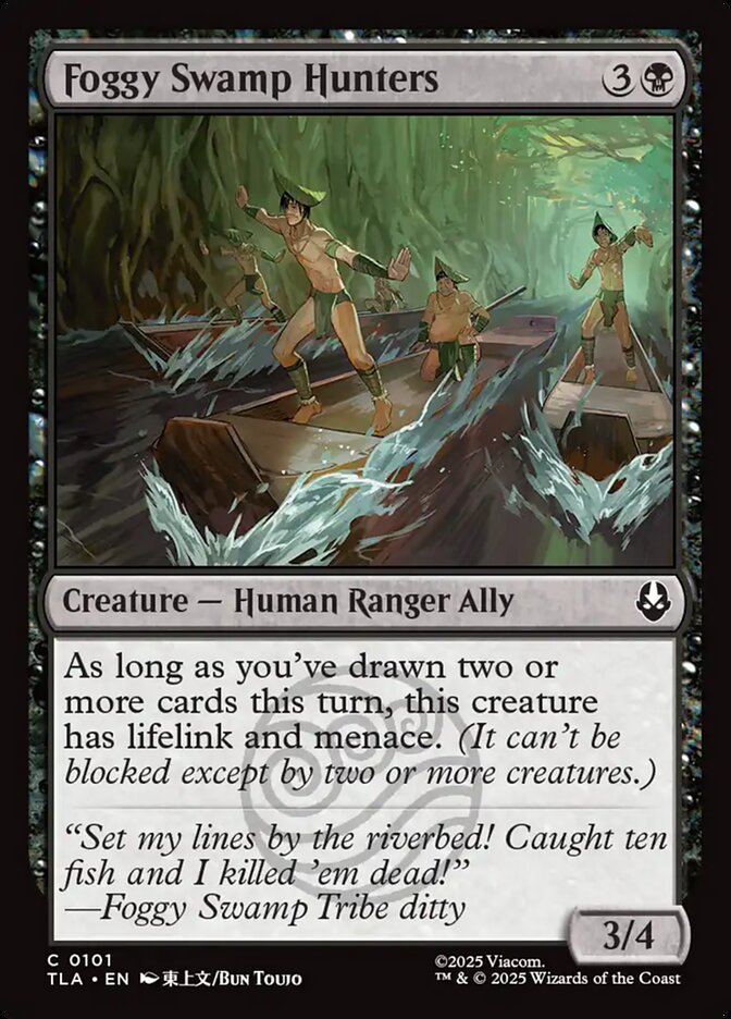 Magic: The Gathering - Foggy Swamp Hunters - Avatar: The Last Airbender