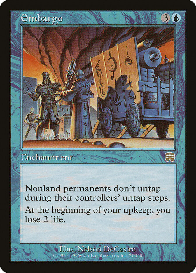 Magic: The Gathering - Embargo - Mercadian Masques
