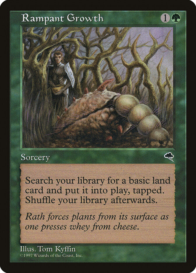 Magic: The Gathering - Rampant Growth - Tempest