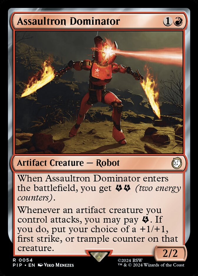 Magic: The Gathering - Assaultron Dominator - Fallout
