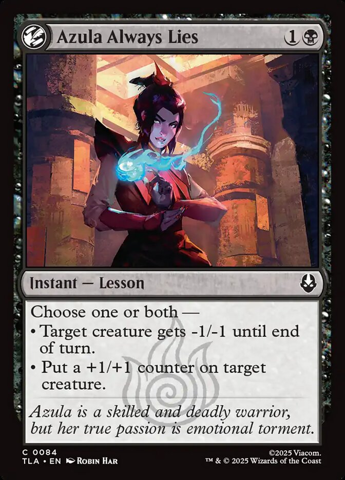 Magic: The Gathering - Azula Always Lies - Avatar: The Last Airbender
