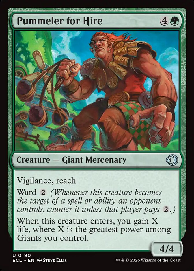MTG - Pummeler for Hire - Lorwyn Eclipsed (SOS)