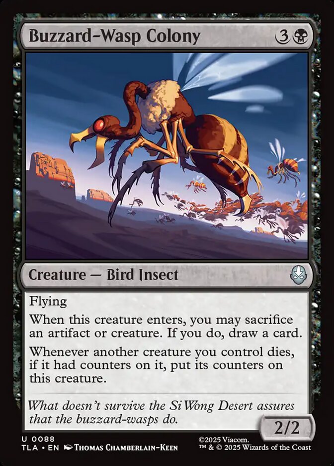 Magic: The Gathering - Buzzard-Wasp Colony - Avatar: The Last Airbender