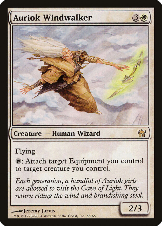 Magic: The Gathering - Auriok Windwalker - 5th Dawn