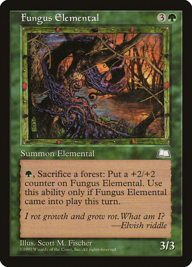 Magic: The Gathering - Fungus Elemental - Weatherlight