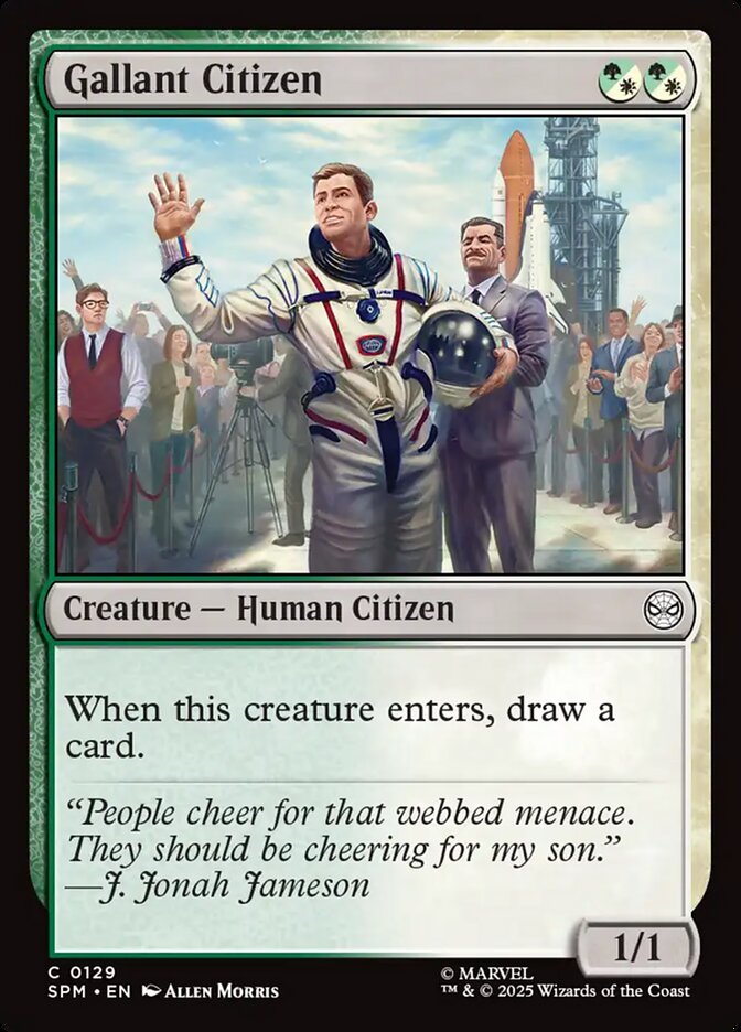 MTG - Gallant Citizen - Marvel's Spider-Man (SOS)