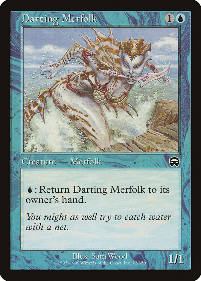 Magic: The Gathering - Darting Merfolk - Mercadian Masques