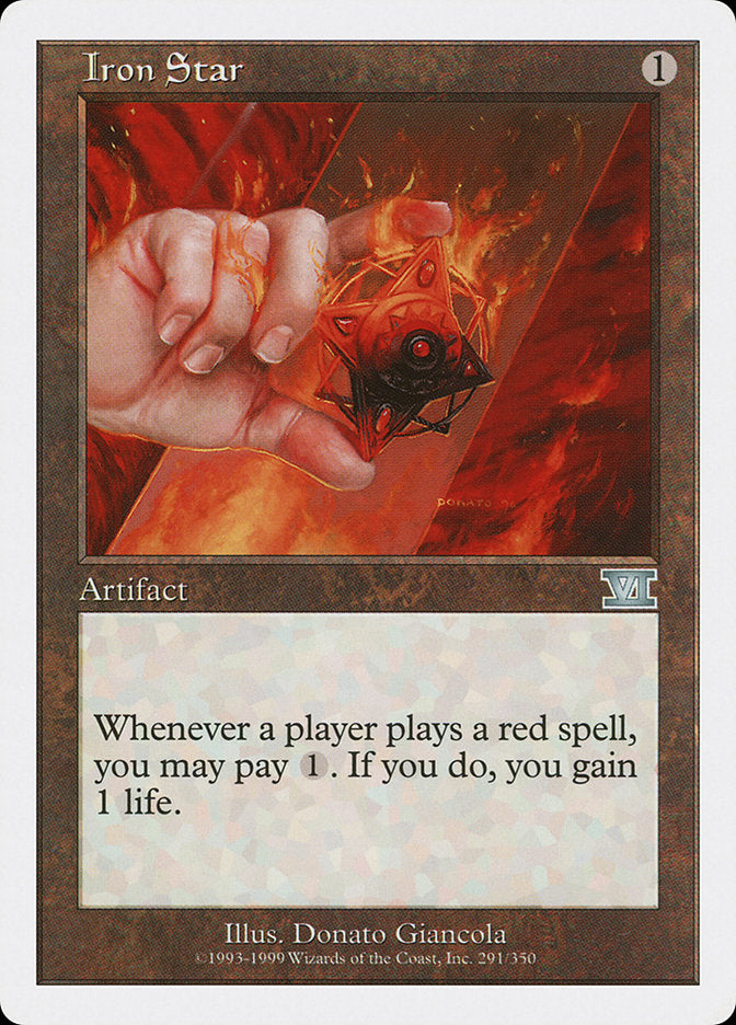 Magic: The Gathering - Iron Star - Sixth Edition