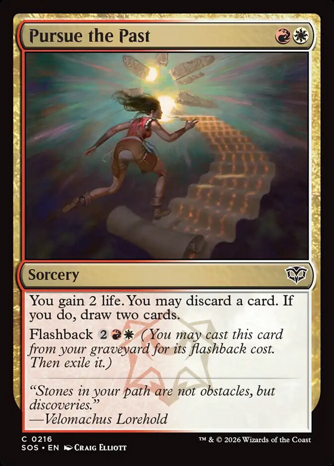 MTG - Pursue the Past - Secrets of Strixhaven (SOS)