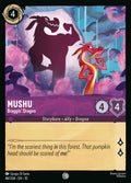 Lorcana - Mushu - Braggin' Dragon - Whispers in the Well
