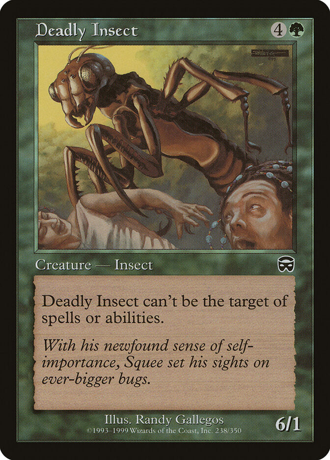 Magic: The Gathering - Deadly Insect - Mercadian Masques