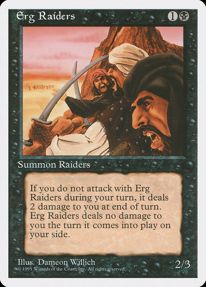 Magic: The Gathering - Erg Raiders - Fourth Edition