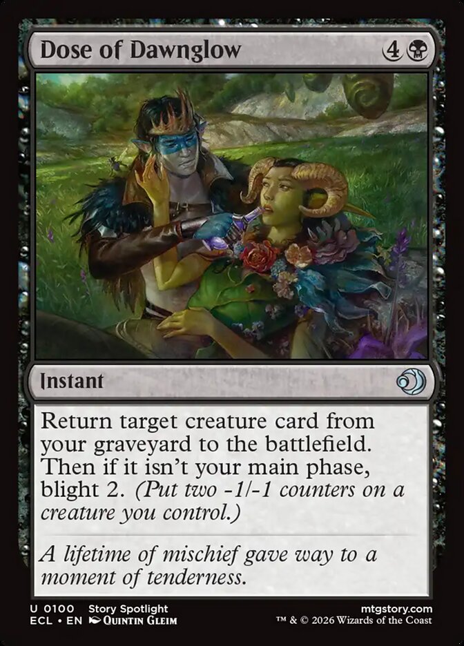 MTG - Dose of Dawnglow - Lorwyn Eclipsed (SOS)