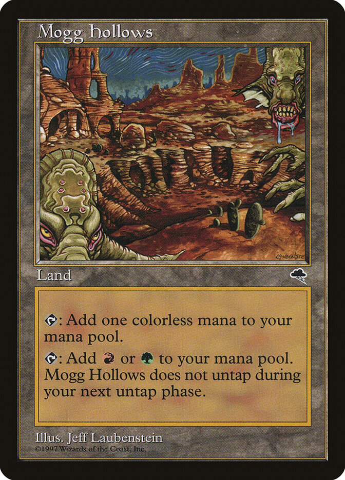 Magic: The Gathering - Mogg Hollows - Tempest