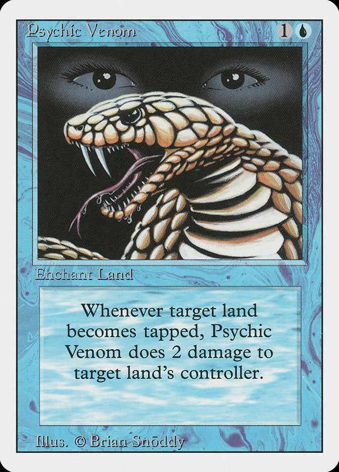 Magic: The Gathering - Psychic Venom - Revised