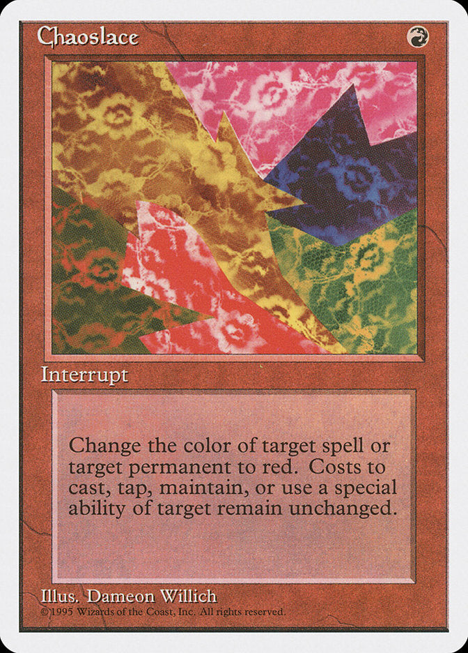 Magic: The Gathering - Chaoslace - Fourth Edition