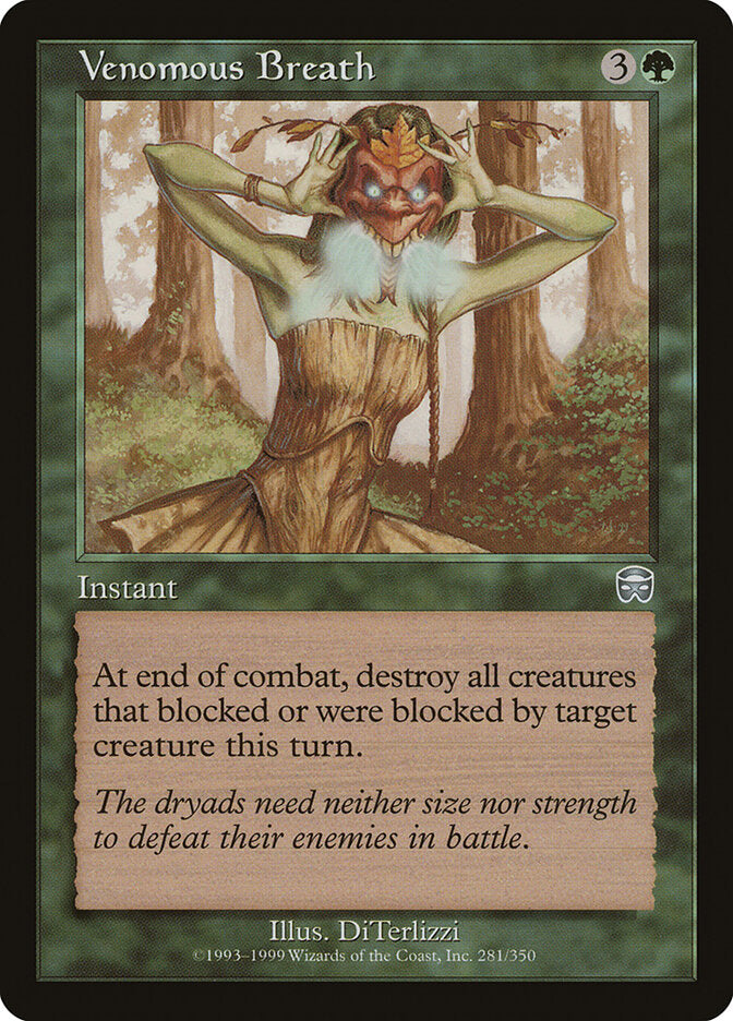 Magic: The Gathering - Venomous Breath - Mercadian Masques