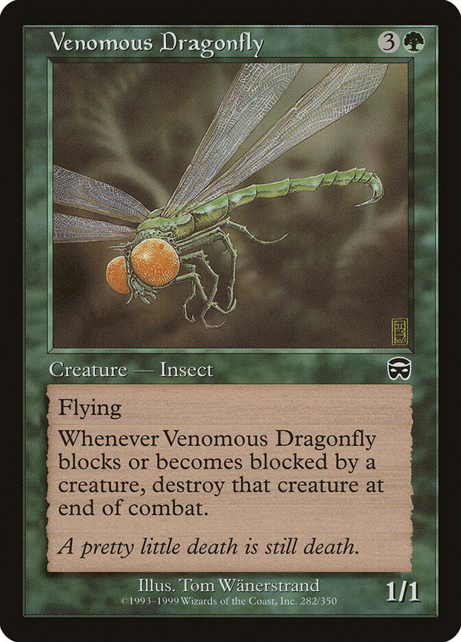 Magic: The Gathering - Venomous Dragonfly - Mercadian Masques